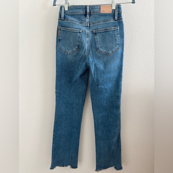 Paige High Rise Cindy Straight Leg Denim Jeans Size 24 - Picture 5 of 8